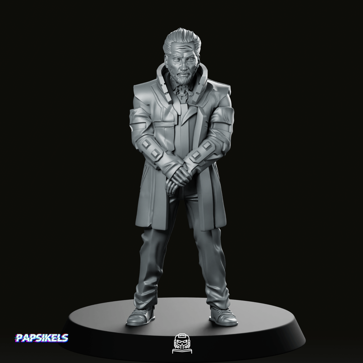 Ceo Personal Bodyguard 2 Miniature - Papsikels Miniatures - We Print Miniatures