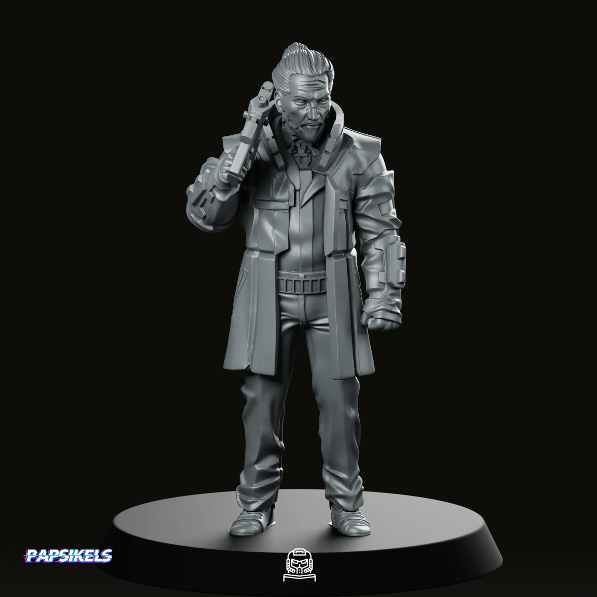 Ceo Personal Bodyguard Miniature - Papsikels Miniatures - We Print Miniatures