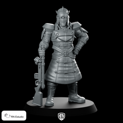 Cerberus Officer Miniature Armoured Rifleman