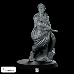 Cesar Miniature Roman General Resin Tabletop Warlord