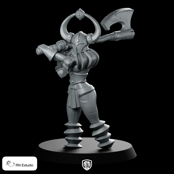 Chaos 1 Helmet Miniature Horned Executioner