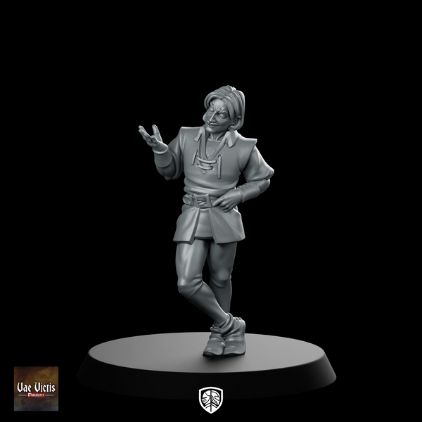 Charming Lad Fantasy Miniature Dapper Rogue NPC
