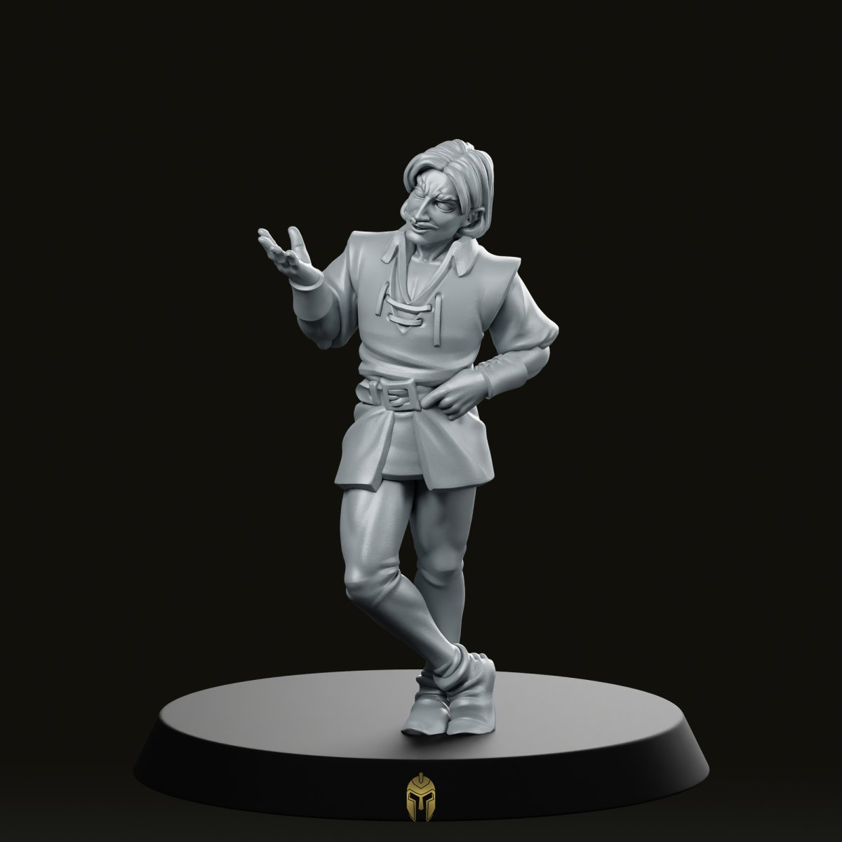 Charming Lad Fantasy Miniature - We Print Miniatures