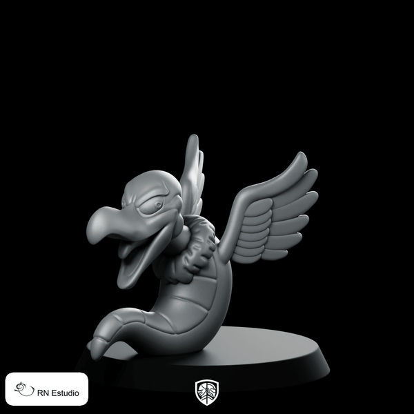 Chimaera Dq Miniature Cockatrice - RN Estudio - We Print Miniatures