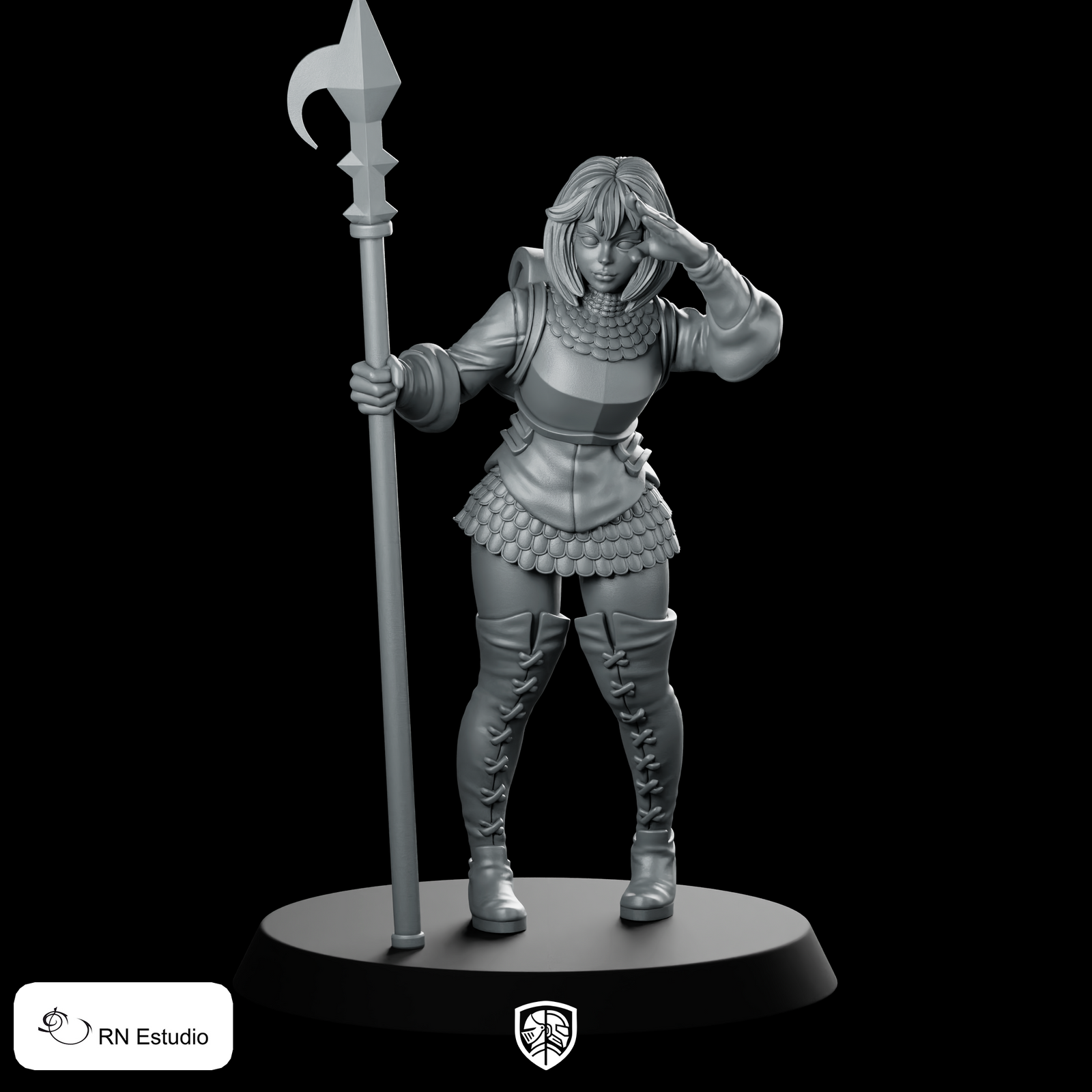 Chloe Miniature Fantasy Scout Hero Staff