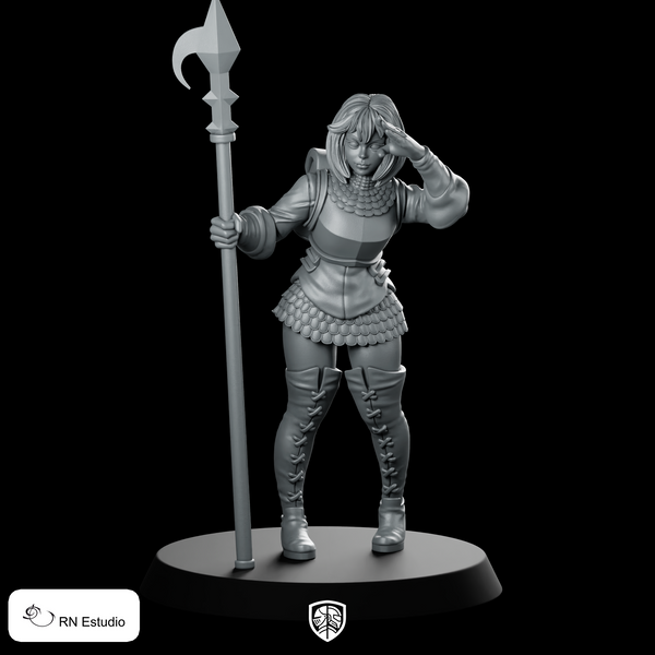 Chloe Miniature Fantasy Scout Hero Staff
