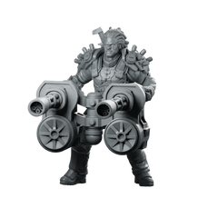 Christian Harding Heavy Gunner Miniature 360 Spin 01