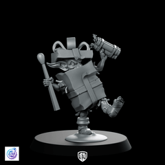 Christmas Goblin Gift Miniature Festive RPG Resin - CastNPlay - We Print Miniatures