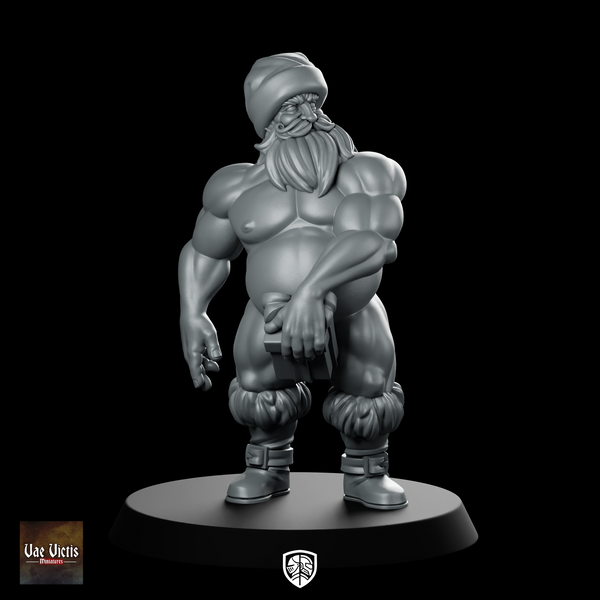 Christmas Santa Fantasy Bae Victis Miniature Swimsuit