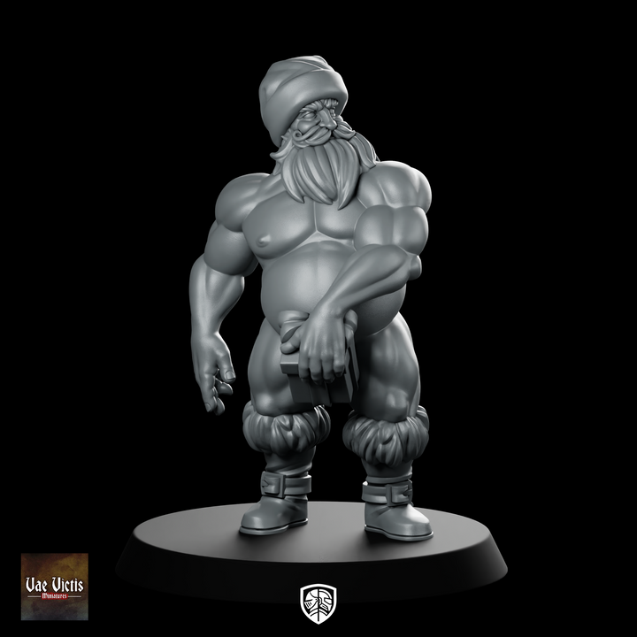 Christmas Santa Fantasy Bae Victis Miniature Swimsuit