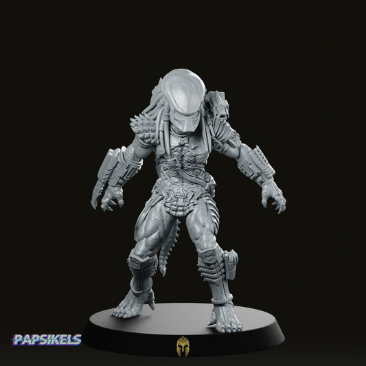 City Skull Hunter 2 Miniature - Papsikels Miniatures - We Print Miniatures