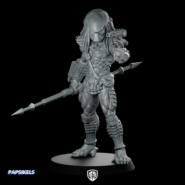 City Skull Hunter 3 Miniature Alien Javelin Warrior