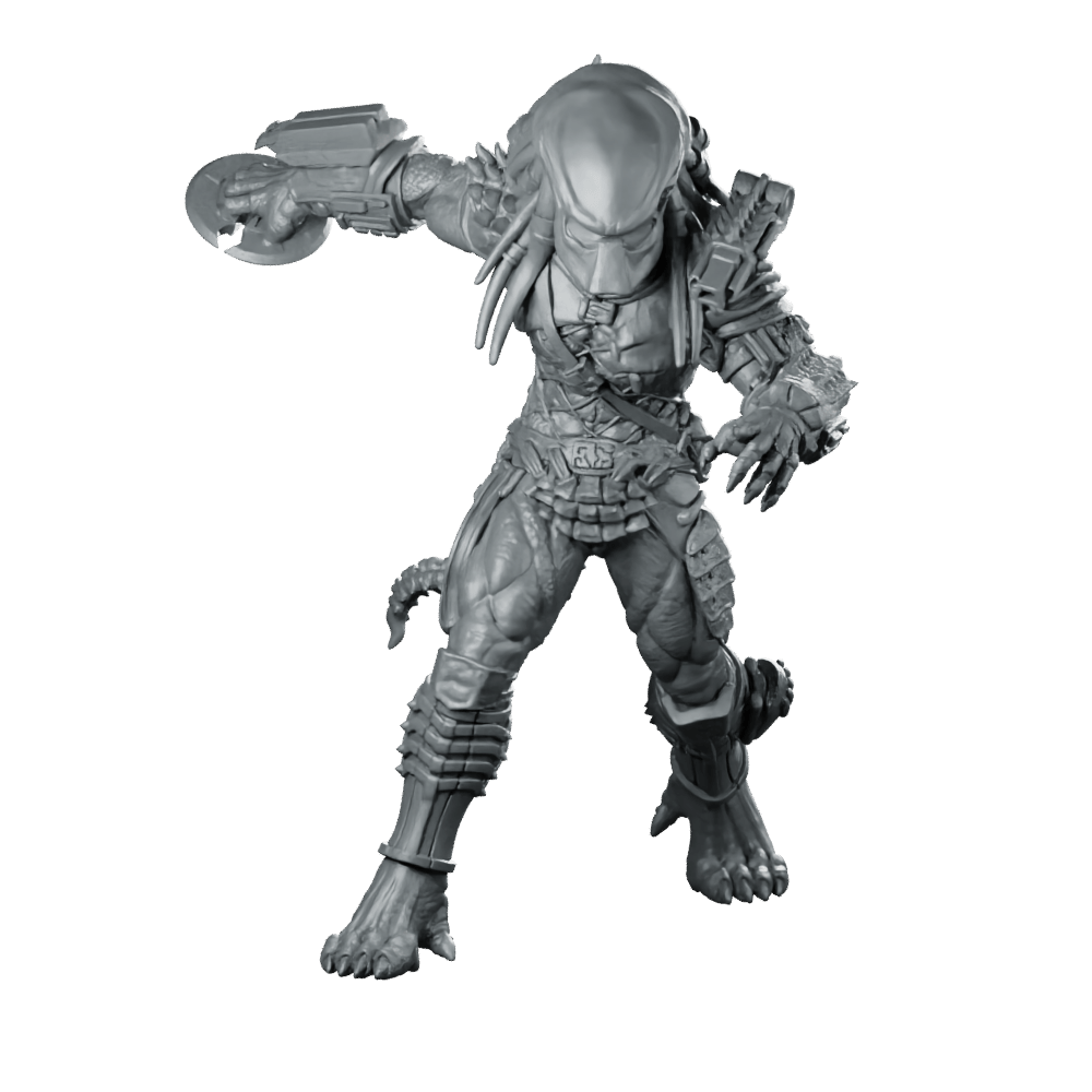 City Skull Hunter 4 Miniature Cyberpunk Bionic - Papsikels Miniatures - We Print Miniatures