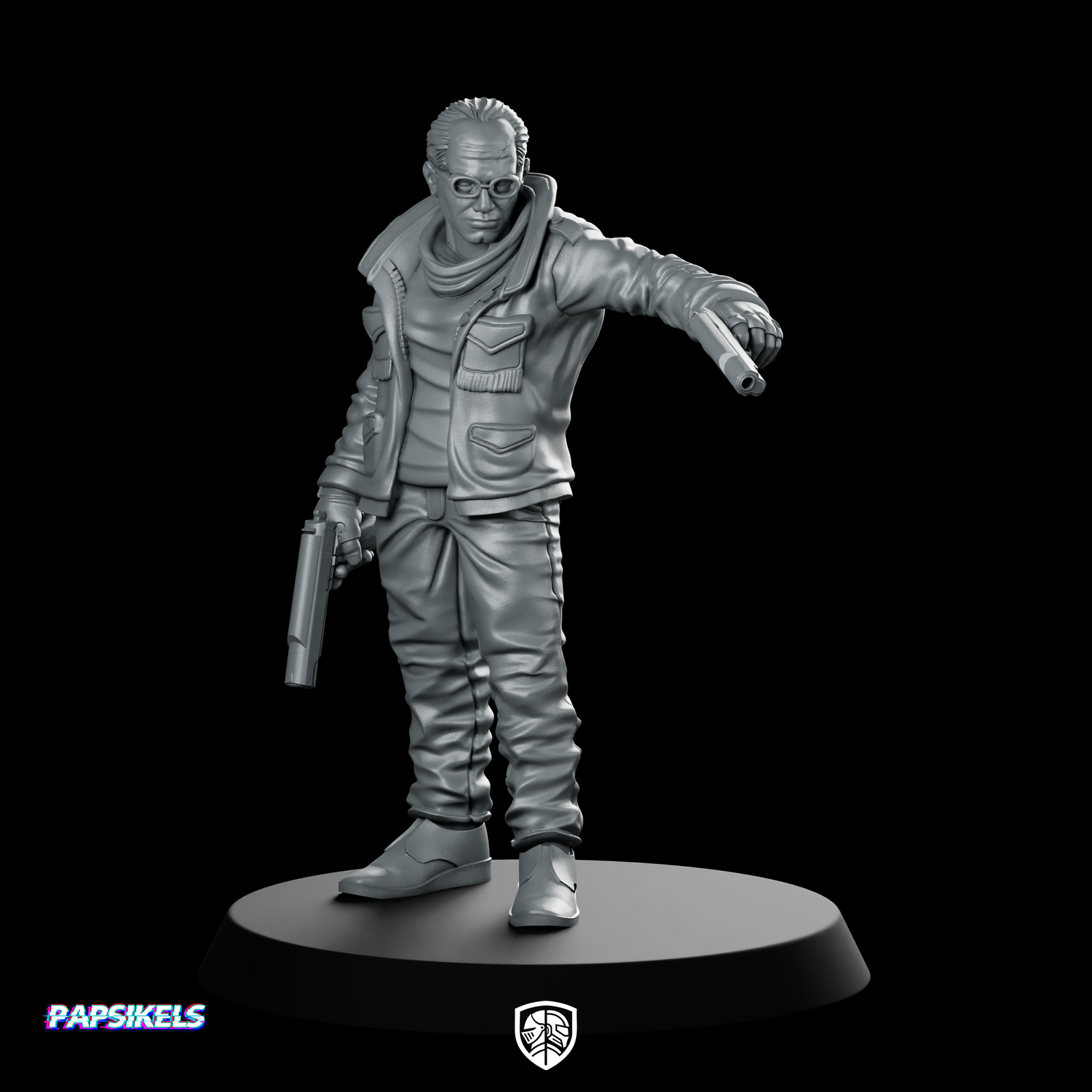 Clearance Roddiger Serious Mode Miniature Sci-Fi Armed Robber