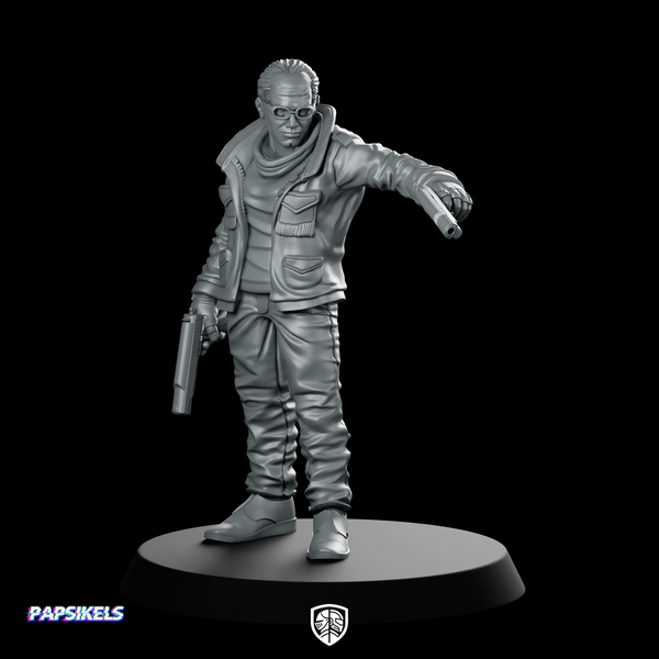 Clearance Roddiger Serious Mode Miniature Sci-Fi Armed Robber