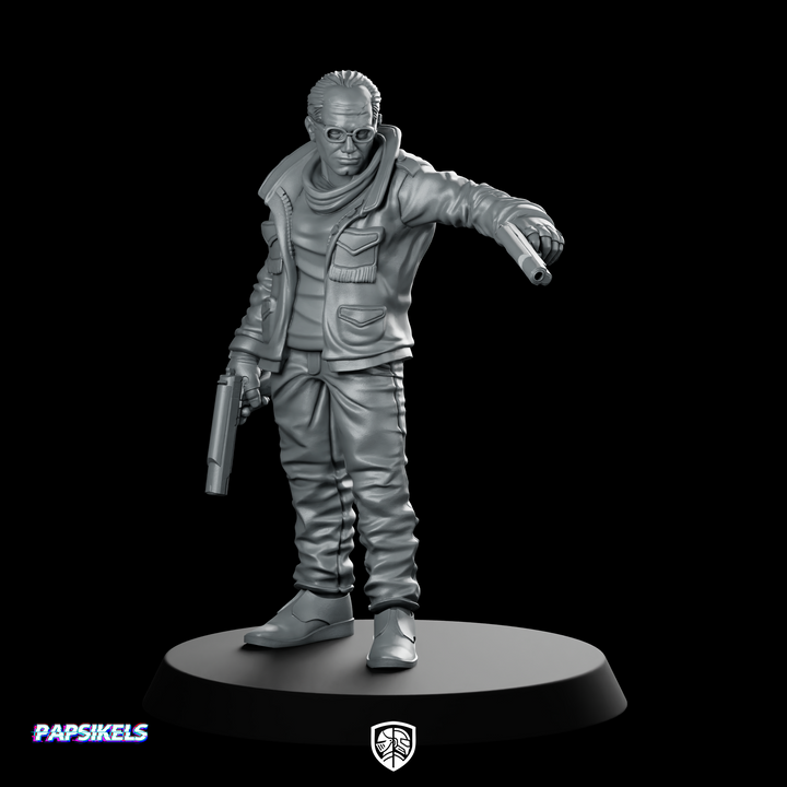 Clearance Roddiger Serious Mode Miniature Sci-Fi Armed Robber