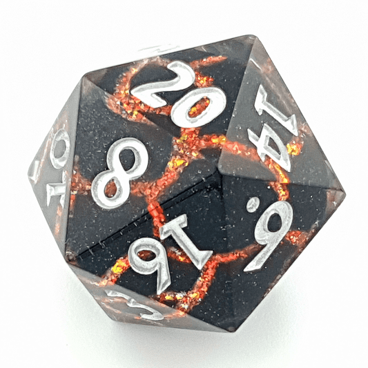 Cleric's Vein | Art Core Dice | 7 Piece Set - Tabletop Dominion - We Print Miniatures