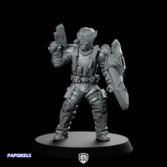 Cobra Alley Viper Trooper 10 Miniature Shield