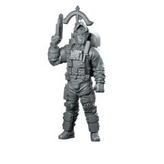 Cobra Alley Viper Trooper 2 Miniatures Sci - Fi Resin - Papsikels Miniatures - We Print Miniatures