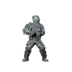 Cobra Alley Viper Trooper 5 Miniature Armoured Sci - Fi - Papsikels Miniatures - We Print Miniatures