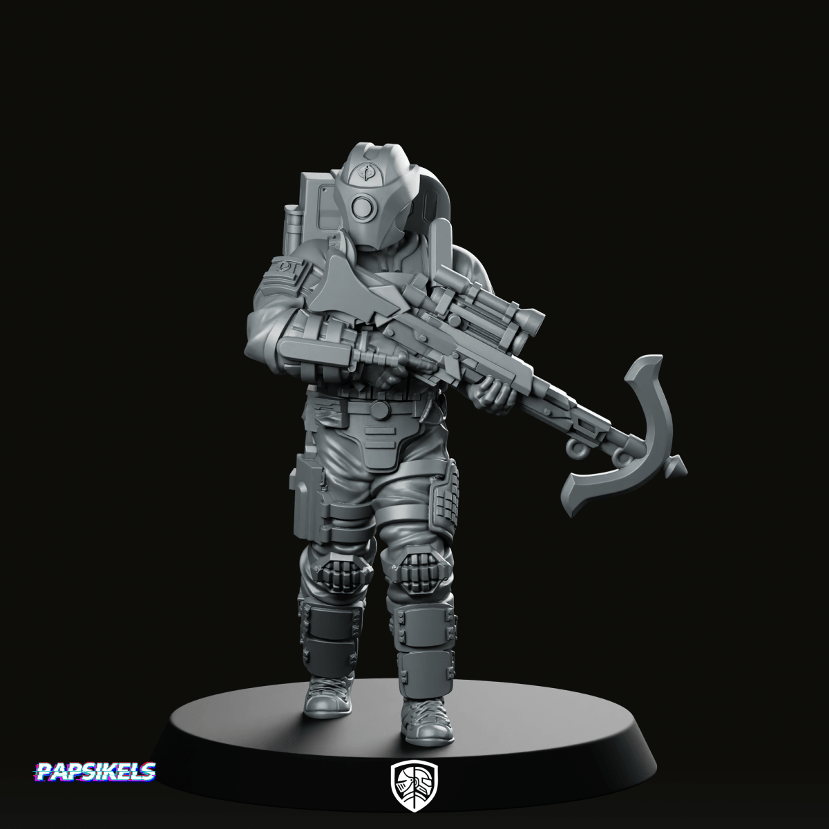 Cobra Alley Viper Trooper 6 Miniatures - Papsikels Miniatures - We Print Miniatures