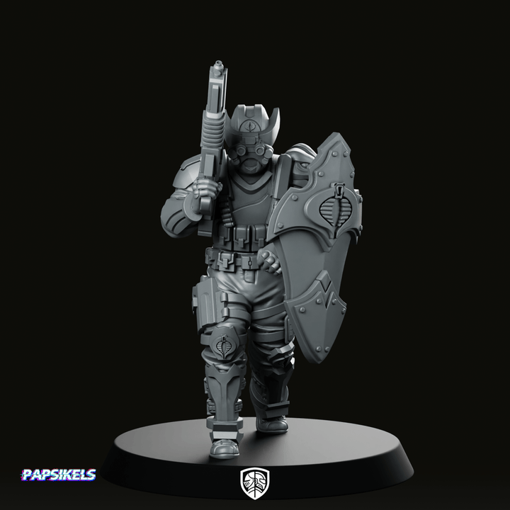 Cobra Alley Viper Trooper 7 Miniatuur Sci-Fi Schild
