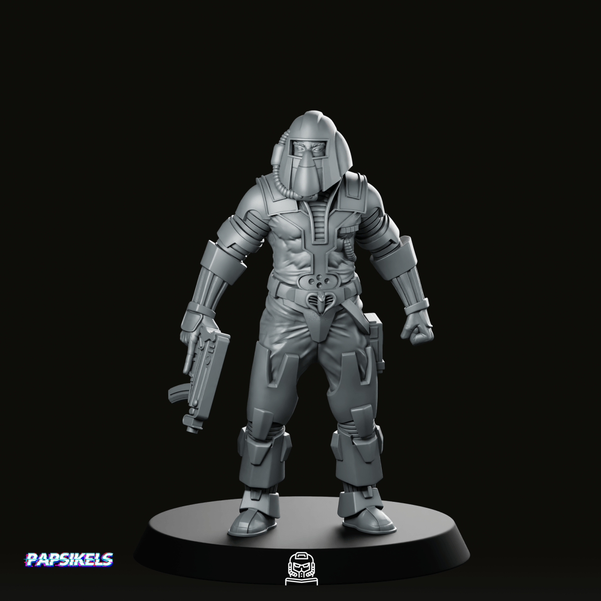 Cobra Army Impersonator Fred Four 2 2 Miniature - Papsikels Miniatures - We Print Miniatures