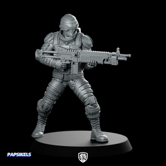 Cobra Army Saw Viper Heavy Machinegunner 3 Miniature