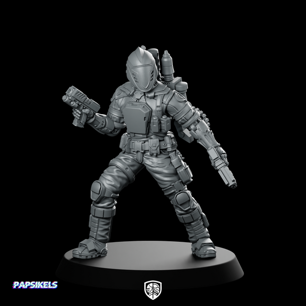Cobra Battle Android Trooper 1 Miniature Jetpack