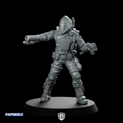 Cobra Battle Android Trooper 2 Miniature Sci-Fi Armcannon