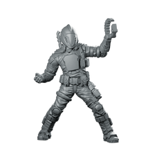 Cobra Battle Android Trooper 3 Miniature Selfie - Papsikels Miniatures - We Print Miniatures