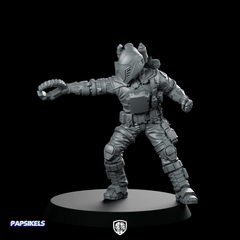 Cobra Battle Android Trooper 4 Miniature Laser - Papsikels Miniatures - We Print Miniatures