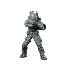 Cobra Battle Android Trooper 6 Miniature Sci - Fi Resin - Papsikels Miniatures - We Print Miniatures