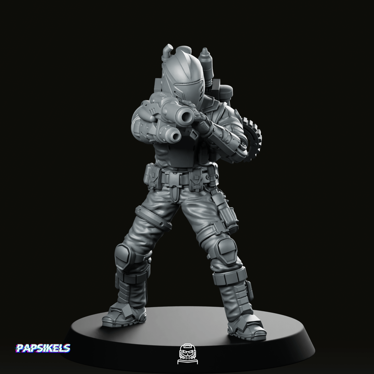 Cobra Battle Android Trooper 6 Miniature - Papsikels Miniatures - We Print Miniatures