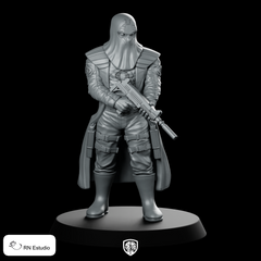 Cobra Commander GI JIM Miniature Cloaked Rifle Leader