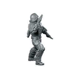 Cobra Infantry Trooper 6 Miniature Sci - Fi Soldier - Papsikels Miniatures - We Print Miniatures