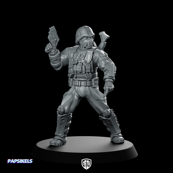 Cobra Infantry Trooper 6 Miniature Sci-Fi Soldier