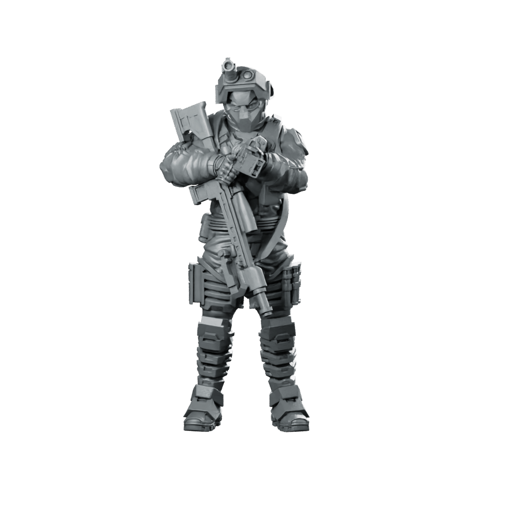 Cobra Night Viper Trooper 1 Tactical Operative - Papsikels Miniatures - We Print Miniatures