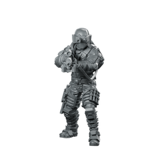 Cobra Night Viper Trooper 2 Tactical Trooper Miniature 360 Spin 01
