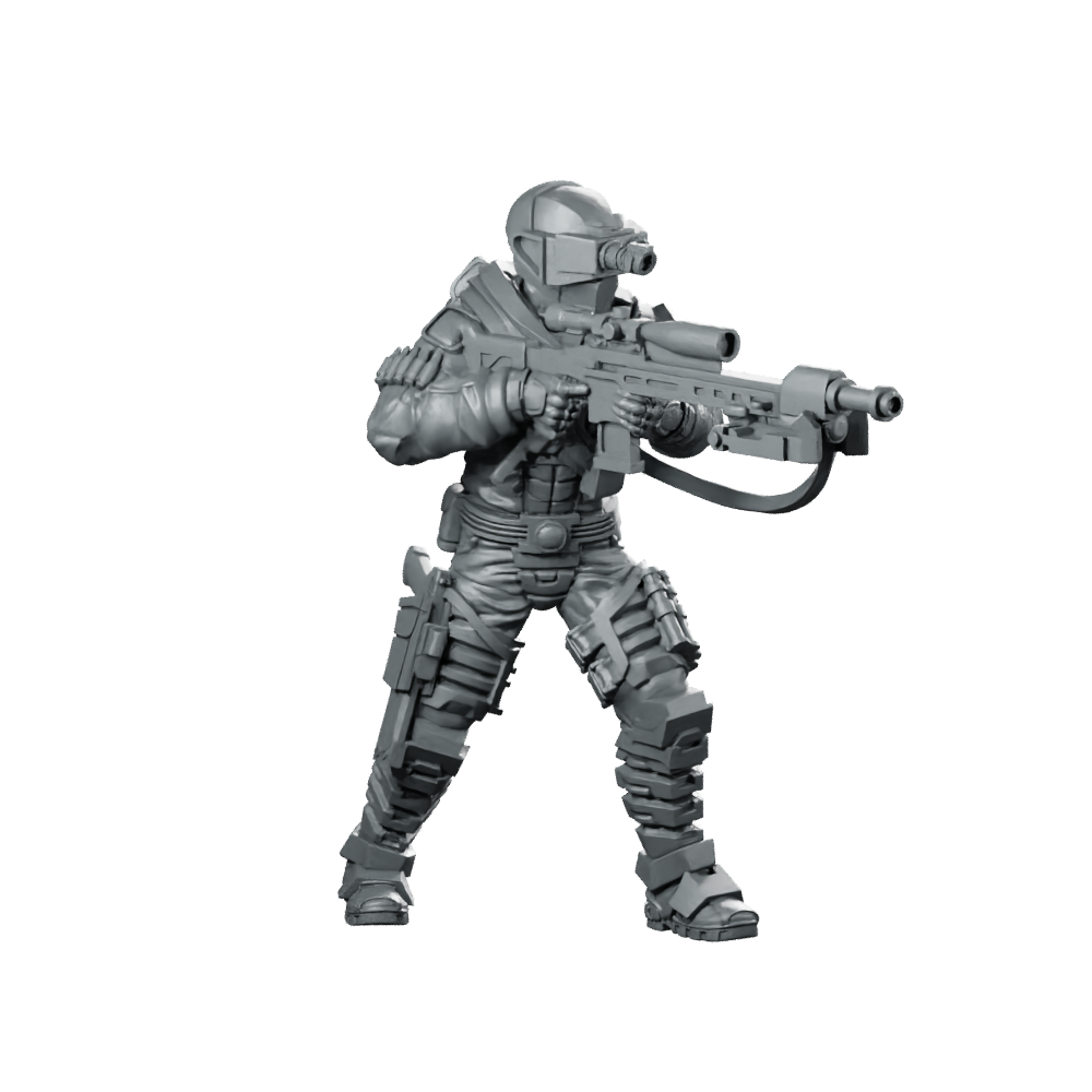 Cobra Night Viper Trooper 2 Tactical Trooper Miniature 360 Spin 02
