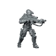 Cobra Night Viper Trooper 2 Tactical Trooper Miniature 360 Spin 02