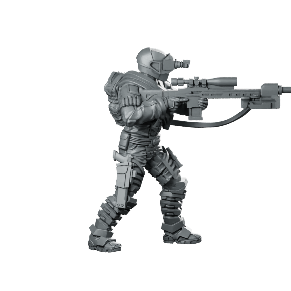 Cobra Night Viper Trooper 2 Tactical Trooper Miniature 360 Spin 03