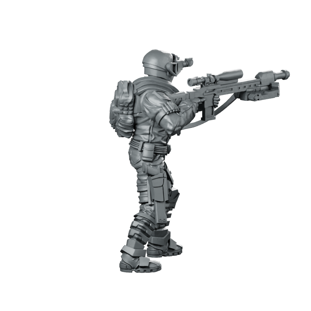 Cobra Night Viper Trooper 2 Tactical Trooper Miniature 360 Spin 04