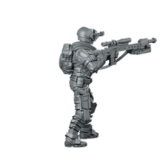 Cobra Night Viper Trooper 2 Tactical Trooper Miniature 360 Spin 04