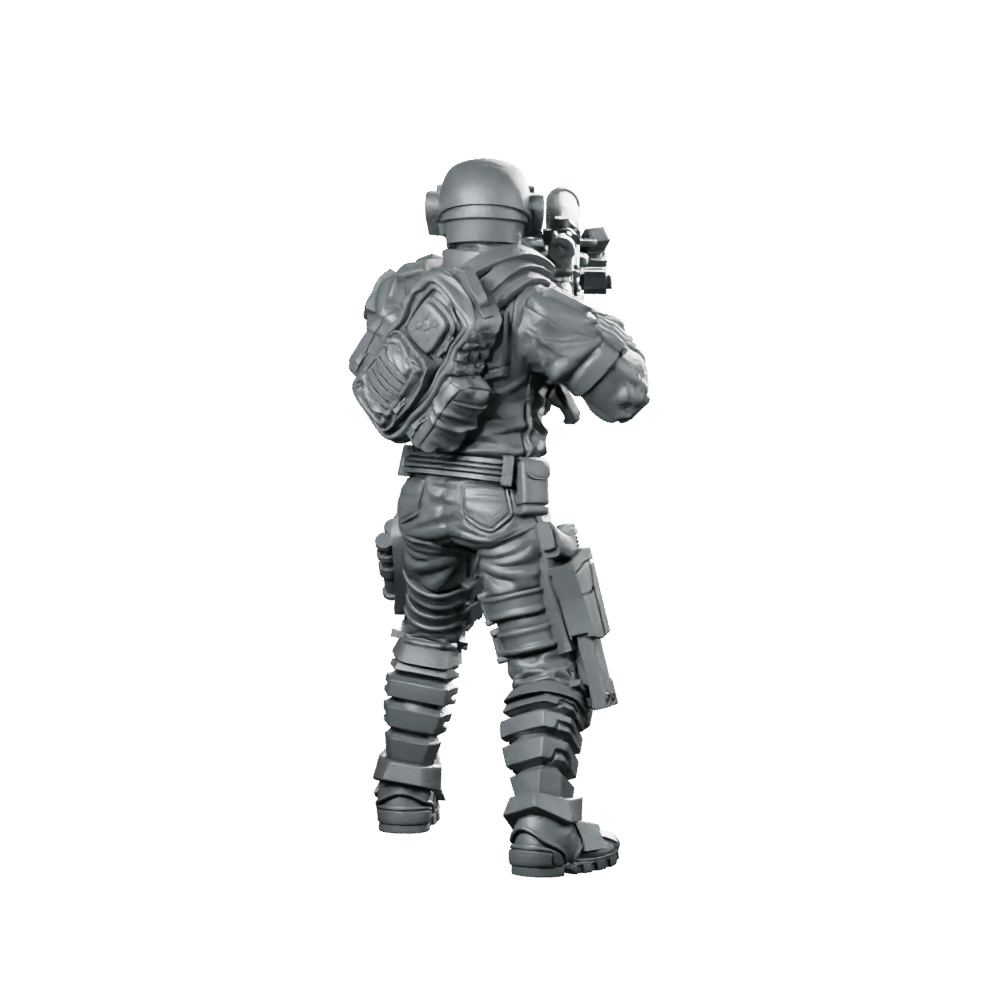 Cobra Night Viper Trooper 2 Tactical Trooper Miniature 360 Spin 05