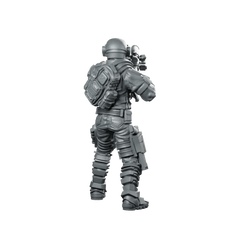 Cobra Night Viper Trooper 2 Tactical Trooper Miniature 360 Spin 05