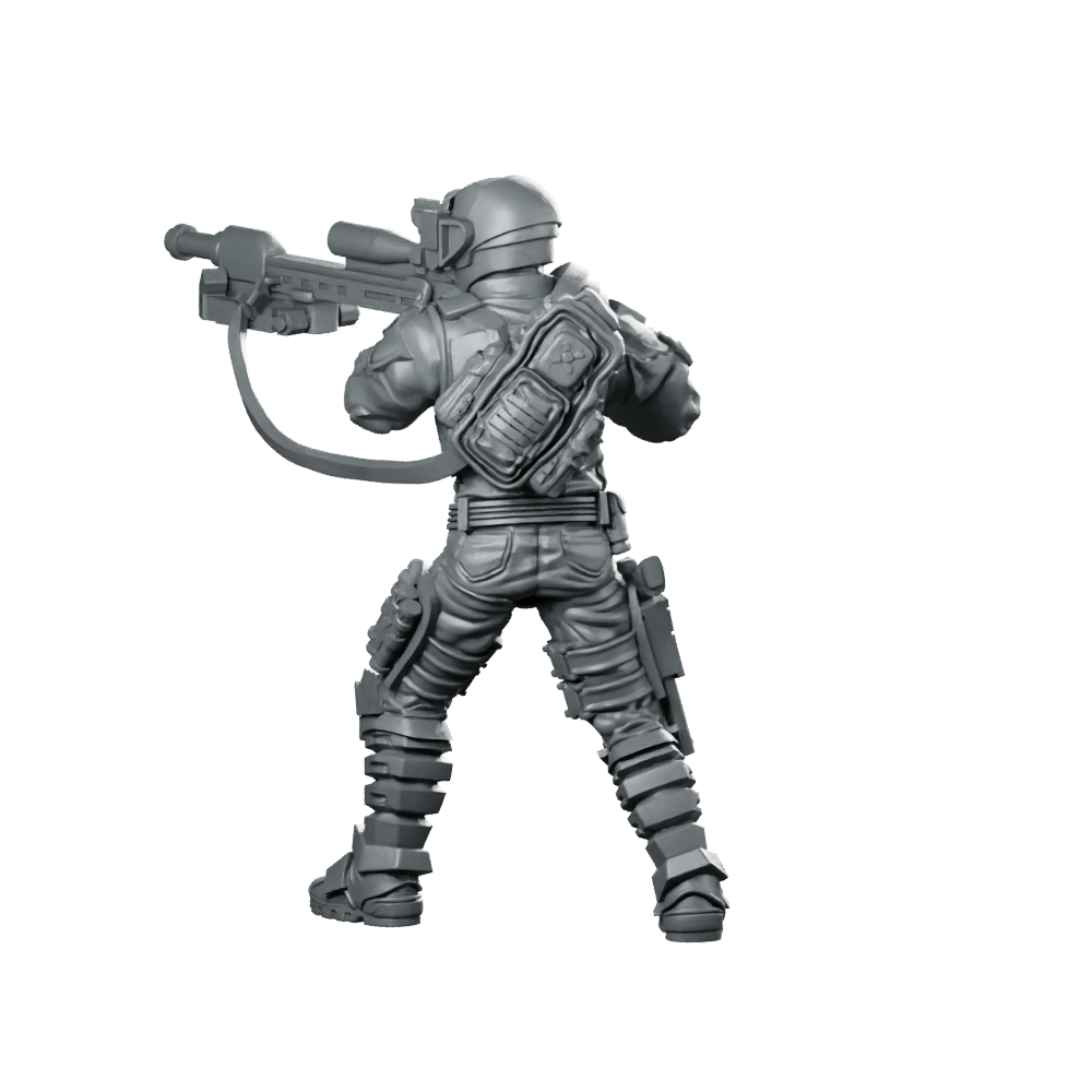 Cobra Night Viper Trooper 2 Tactical Trooper Miniature 360 Spin 06