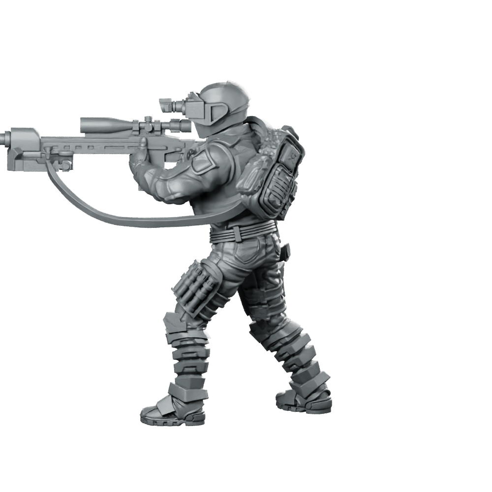 Cobra Night Viper Trooper 2 Tactical Trooper Miniature 360 Spin 07