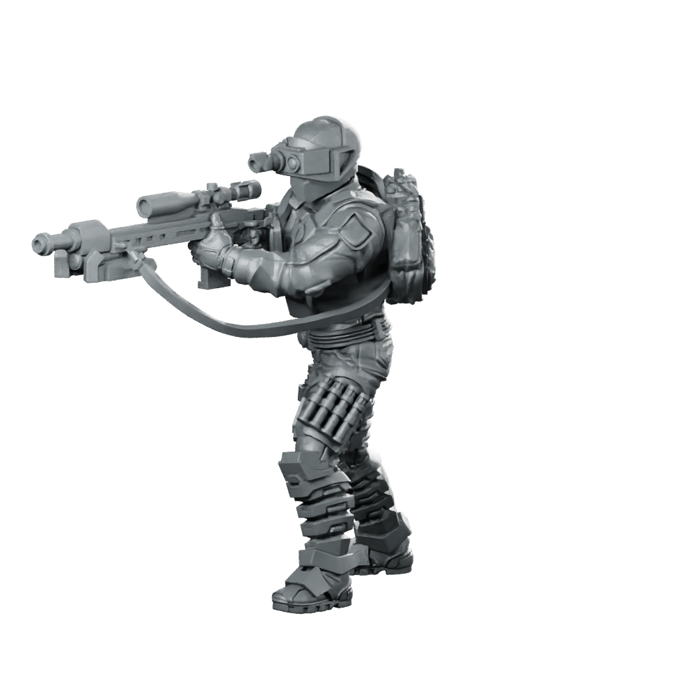 Cobra Night Viper Trooper 2 Tactical Trooper Miniature 360 Spin 08