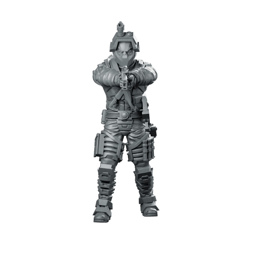Cobra Night Viper Trooper 3 Cyber Operative - Papsikels Miniatures - We Print Miniatures